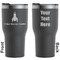 Rocket Science Black RTIC Tumbler - Front and Back