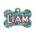 Rocket Science Bone Shaped Dog ID Tag - Small (Personalized)