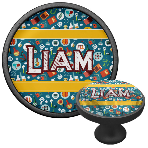 Rocket Science Cabinet Knob - Black - Multi Angle