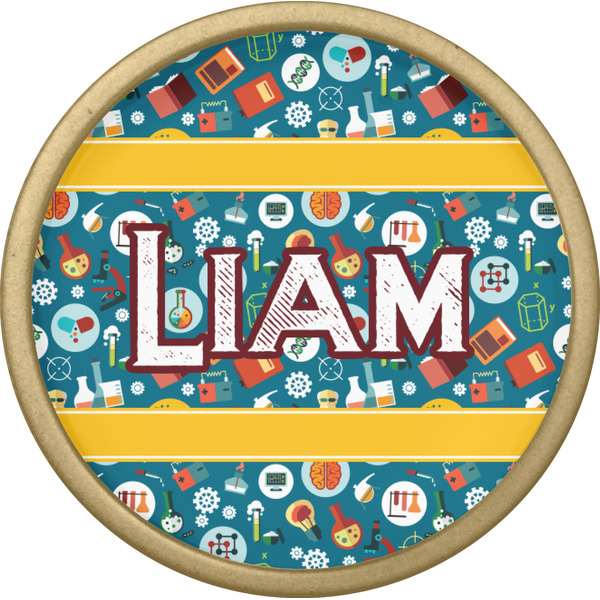 Rocket Science Cabinet Knob - Gold - Front