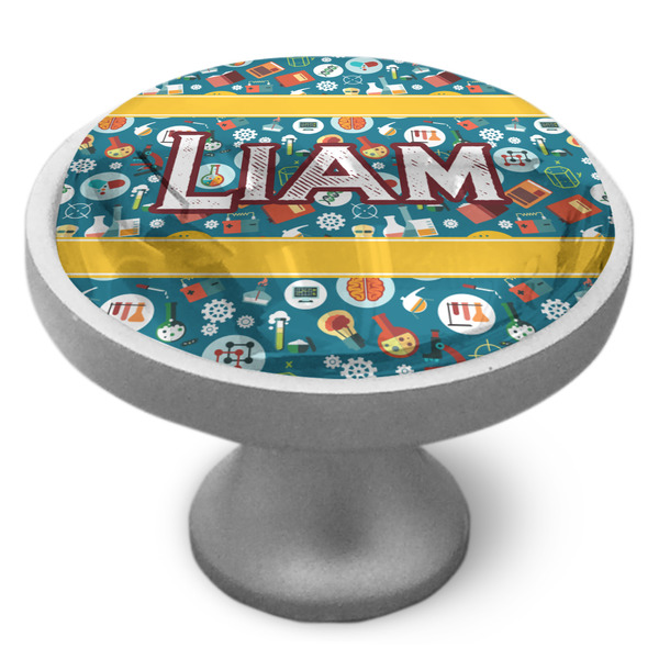 Rocket Science Cabinet Knob - Nickel - Side