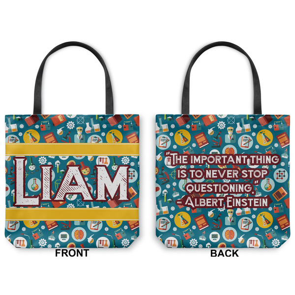 Rocket Science Canvas Tote - Front and Back