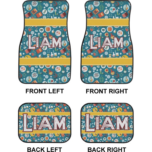 Rocket Science Car Floor Mats Set (2F + 2B)