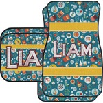 Rocket Science Car Floor Mats Set - 2 Front & 2 Back (Personalized)