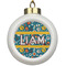Rocket Science Ceramic Ball Ornament (Personalized)