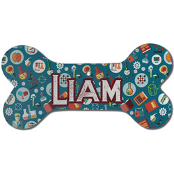 Rocket Science Ceramic Dog Ornament - Front w/ Name or Text