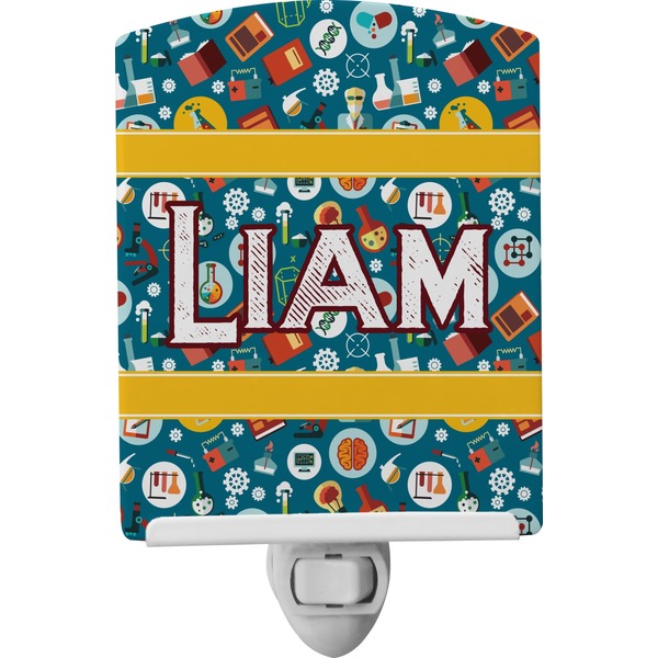 Custom Rocket Science Ceramic Night Light (Personalized)