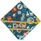 Rocket Science Cloth Napkins - Personalized Dinner (Folded Four Corners)
