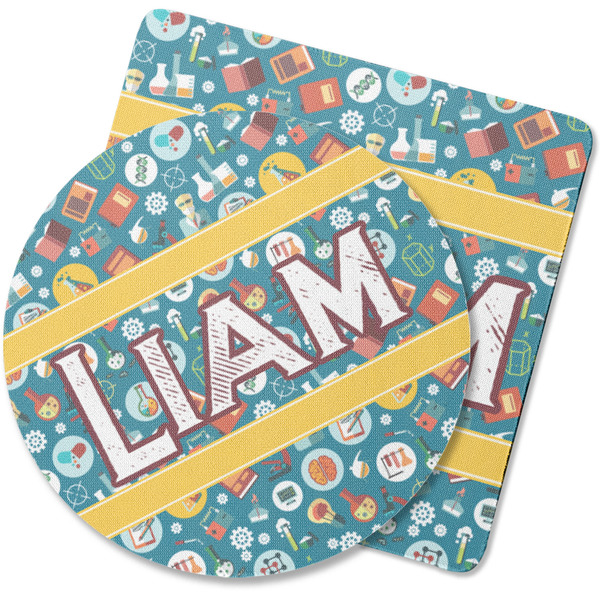 Custom Rocket Science Rubber Backed Coaster (Personalized)