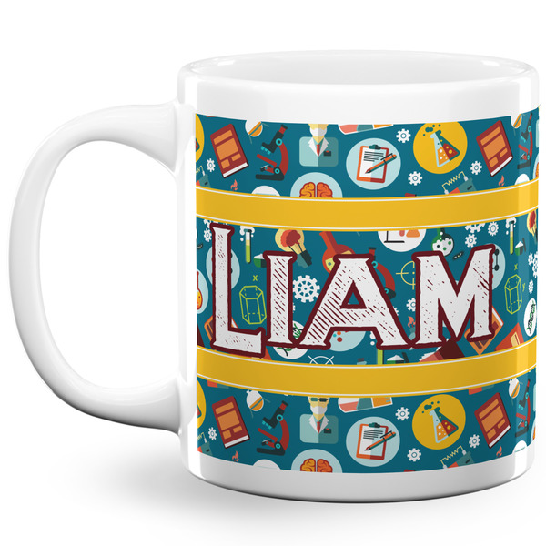 Custom Rocket Science 20 Oz Coffee Mug - White (Personalized)