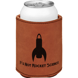 Rocket Science Leatherette Can Sleeve - Single Sided (Personalized)