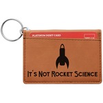 Rocket Science Leatherette Keychain ID Holder (Personalized)