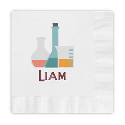 Rocket Science Embossed Decorative Napkins (Personalized)