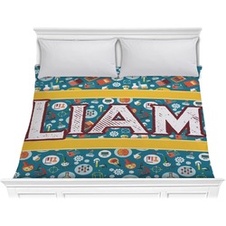 Rocket Science Comforter - King (Personalized)