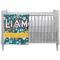 Rocket Science Crib Comforter / Quilt (Personalized)