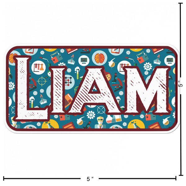 Rocket Science Custom Shape Iron On Patches - L - APPROVAL