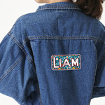 Rocket Science Twill Iron On Patch - Custom Shape - X-Large (Personalized)