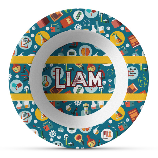 Custom Rocket Science Plastic Bowl - Microwave Safe - Composite Polymer (Personalized)