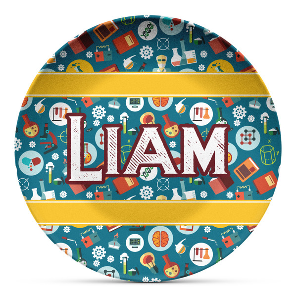 Custom Rocket Science Microwave Safe Plastic Plate - Composite Polymer (Personalized)