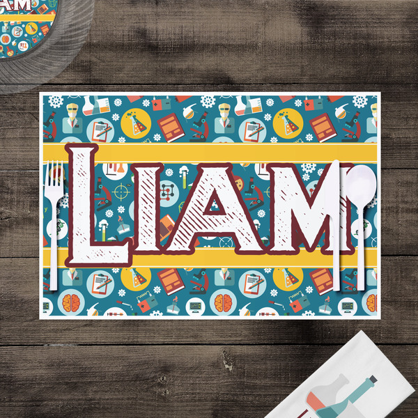 Rocket Science Disposable Paper Placemat - In Context