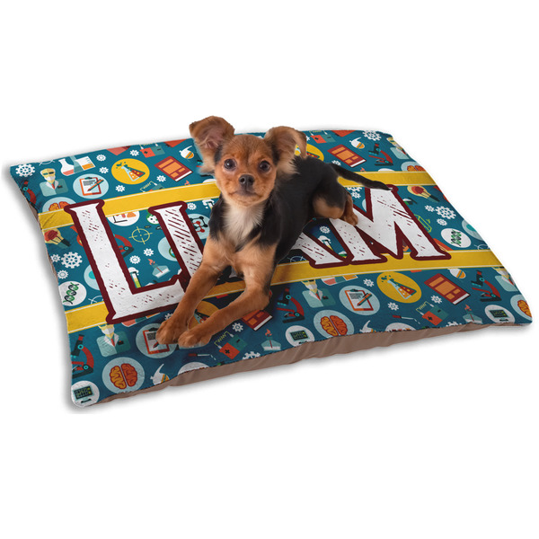 Custom Rocket Science Dog Bed - Small w/ Name or Text