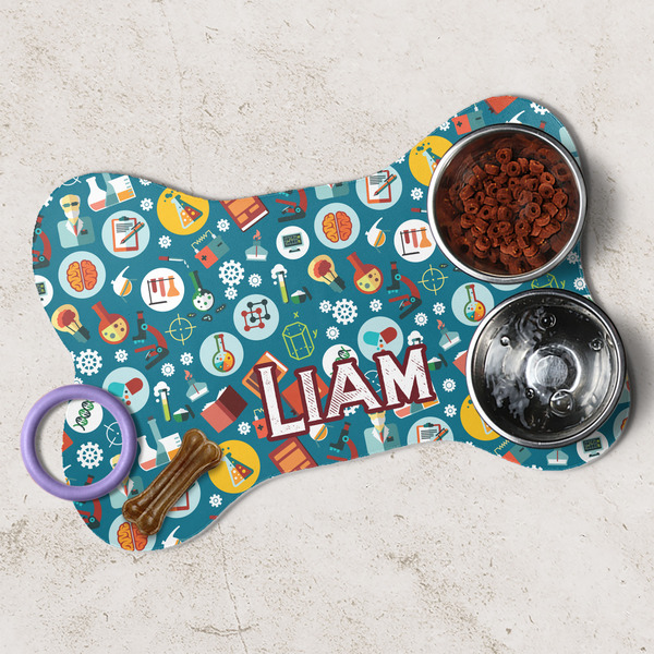 Rocket Science Dog Bone Shaped Mat Lifestyle