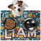 Rocket Science Dog Food Mat - Medium w/ Name or Text