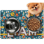 Rocket Science Dog Food Mat - Small w/ Name or Text