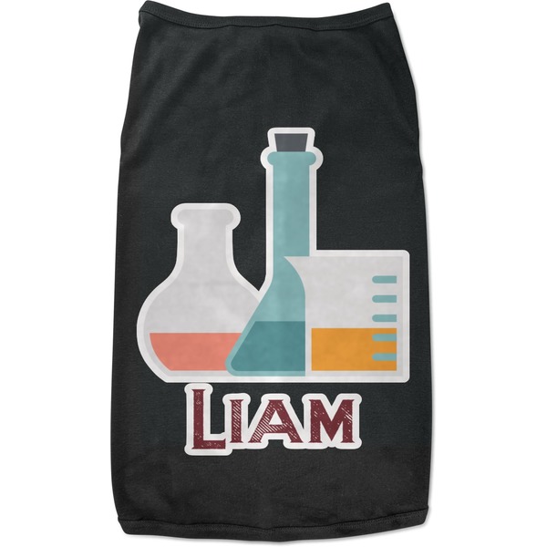 Custom Rocket Science Black Pet Shirt - L (Personalized)