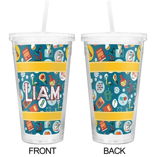 Rocket Science Double Wall Tumbler with Straw - Approval