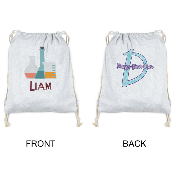 Rocket Science Drawstring Backpacks - Sweatshirt Fleece - Double Sided - APPROVAL