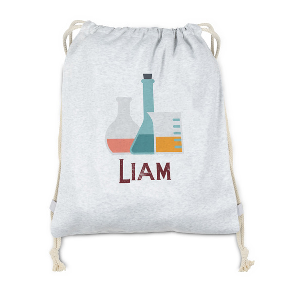 Custom Rocket Science Drawstring Backpack - Sweatshirt Fleece - Double Sided (Personalized)