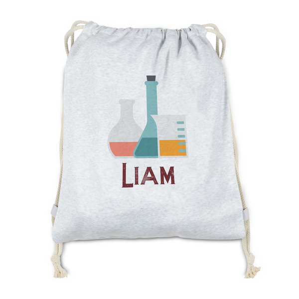 Custom Rocket Science Drawstring Backpack - Sweatshirt Fleece - Single Sided (Personalized)