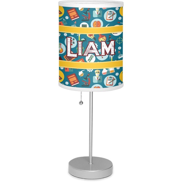 Custom Rocket Science 7" Drum Lamp with Shade (Personalized)