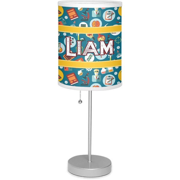 Custom Rocket Science Lamp with Drum Shade (Personalized)