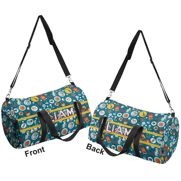 Rocket Science Duffle bag small front and back sides