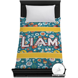 Rocket Science Duvet Cover - Twin XL (Personalized)