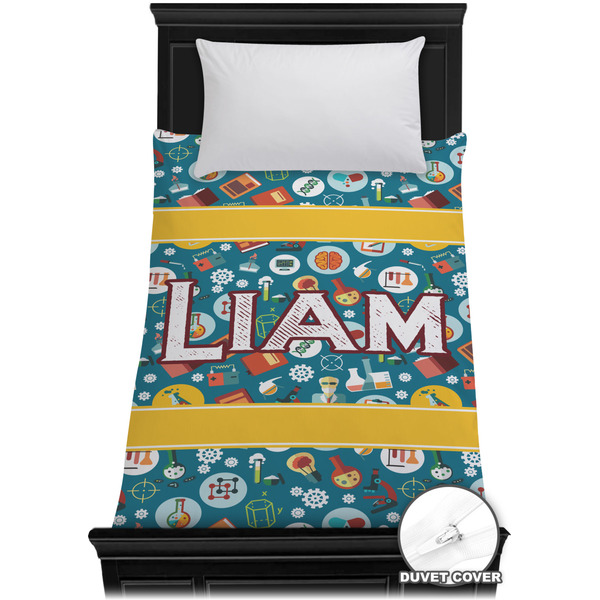 Custom Rocket Science Duvet Cover - Twin XL (Personalized)