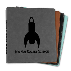 Rocket Science Leather Binder - 1" (Personalized)