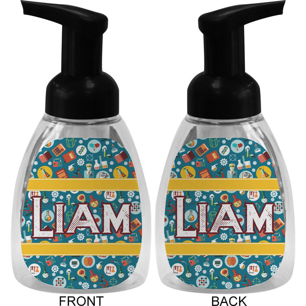 Rocket Science Foam Soap Bottle (Front & Back)