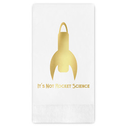 Rocket Science Guest Napkins - Foil Stamped (Personalized)
