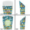 Rocket Science French Fry Favor Box - Front & Back View