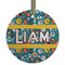 Rocket Science Frosted Glass Ornament - Round