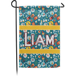 Rocket Science Small Garden Flag - Single Sided w/ Name or Text