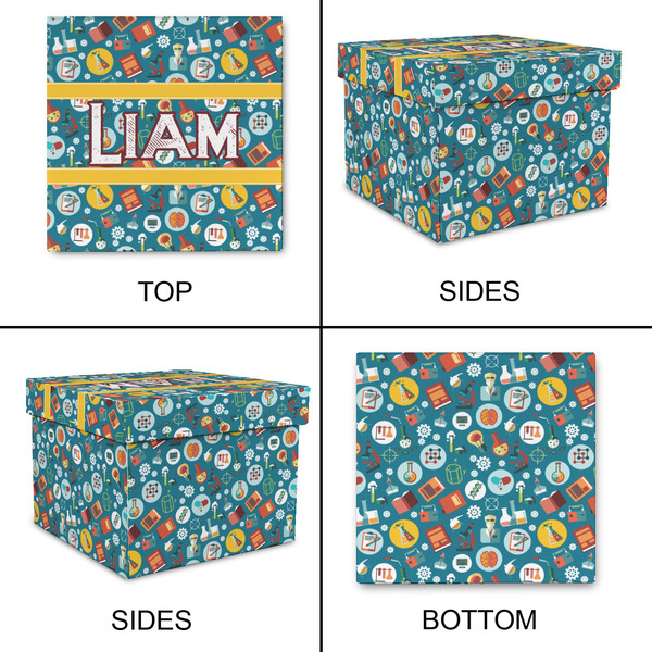 Rocket Science Gift Boxes with Lid - Canvas Wrapped - Small - Approval