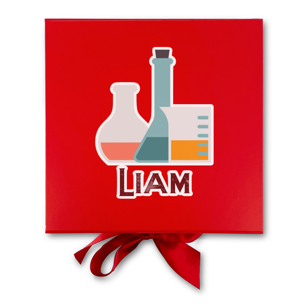 Rocket Science Gift Boxes with Magnetic Lid - Red - Approval