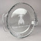 Rocket Science Glass Pie Dish - FRONT