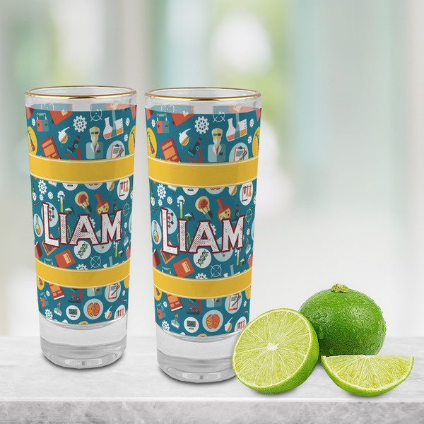 Rocket Science Glass Shot Glass - 2 oz - LIFESTYLE