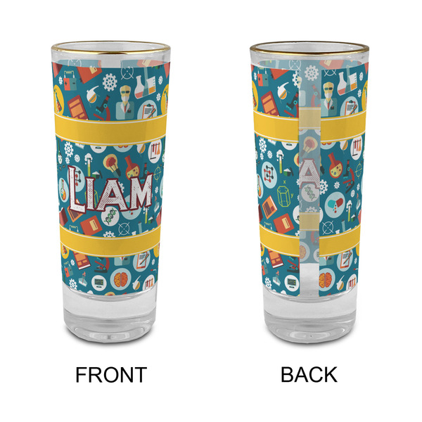 Rocket Science Glass Shot Glass - 2 oz - Single - APPROVAL