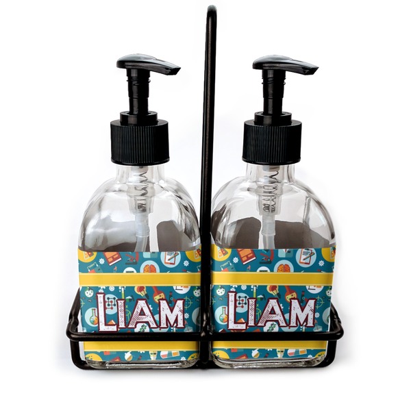 Custom Rocket Science Glass Soap & Lotion Bottles (Personalized)